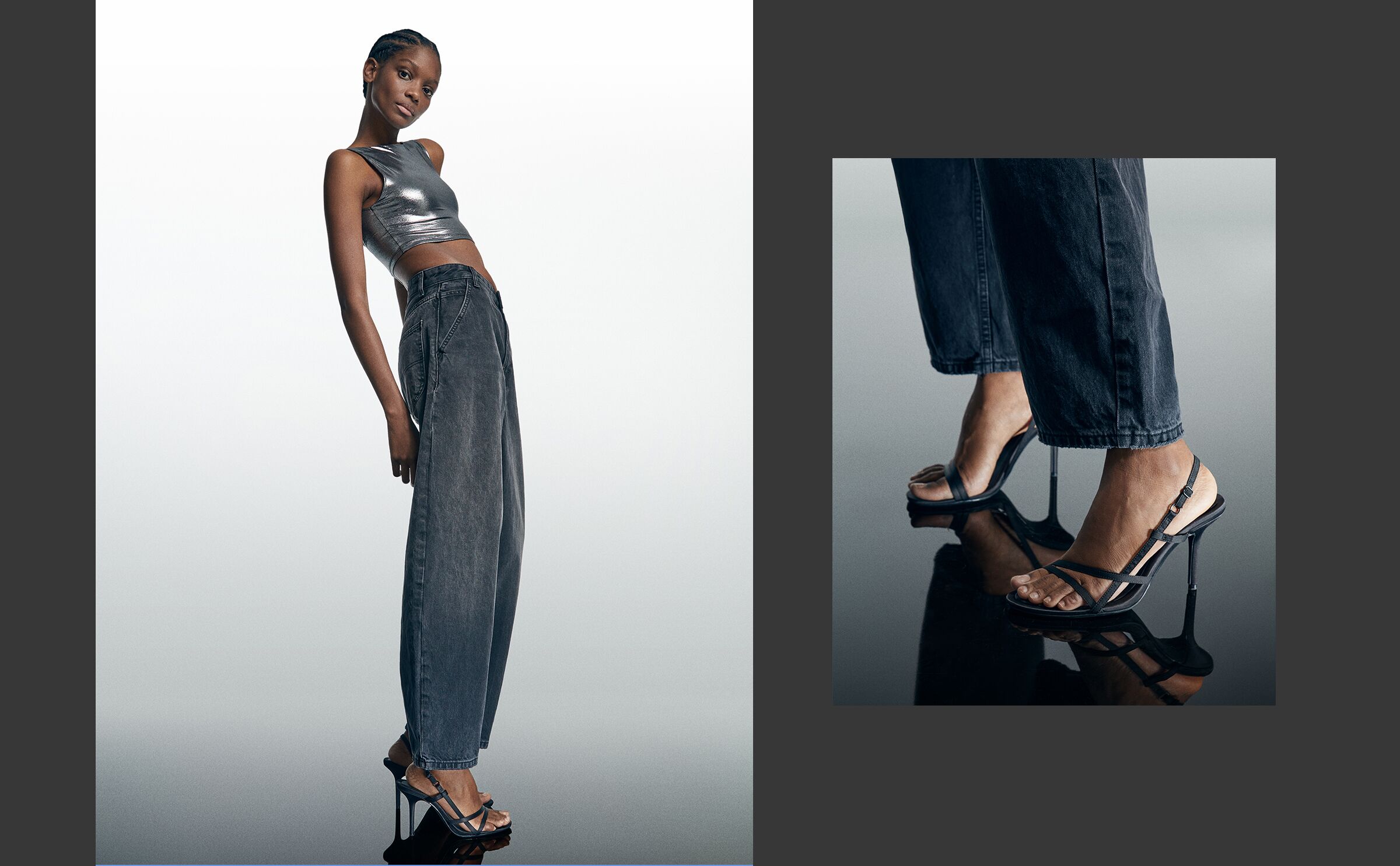 Bershka sale sandali tacco