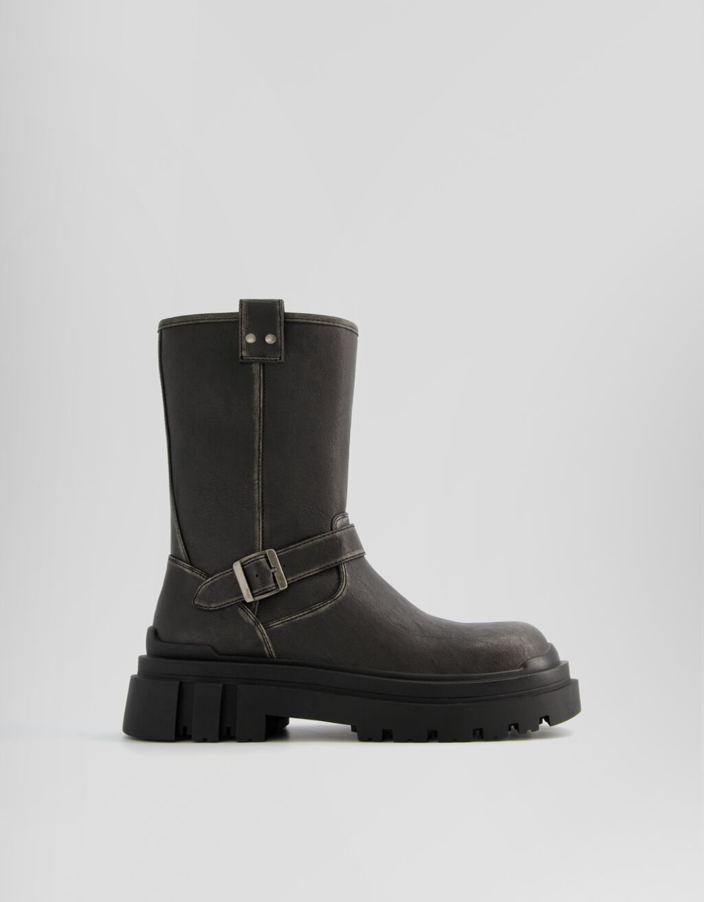 Botins motard homem-Preto-5
