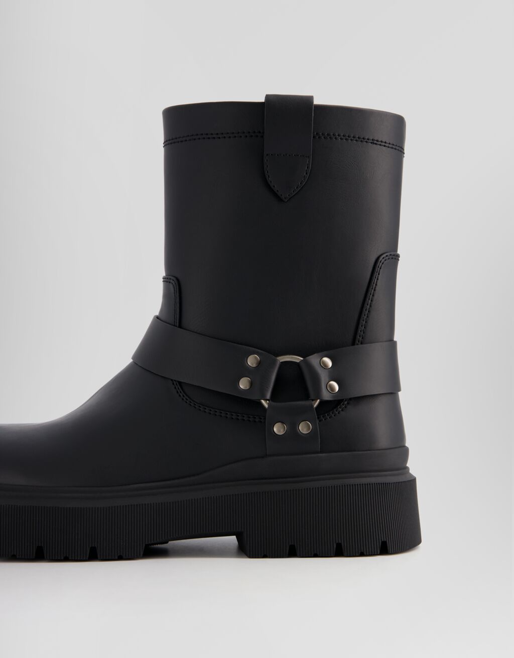 Men’s biker ankle boots Men Bershka