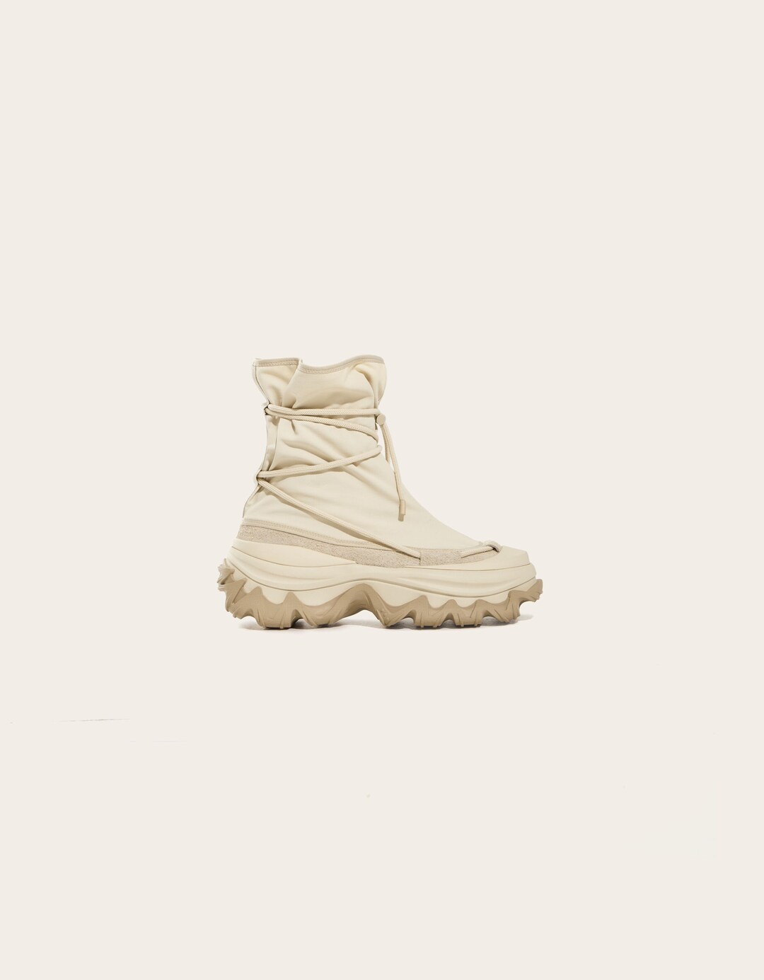 Bottines RAL7000STUDIO x Bershka à lacets