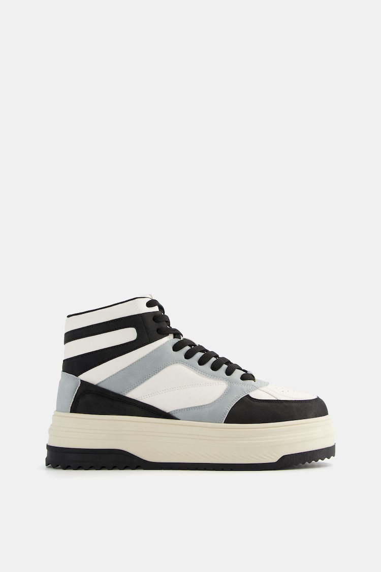 Men’s chunky high-top trainers
