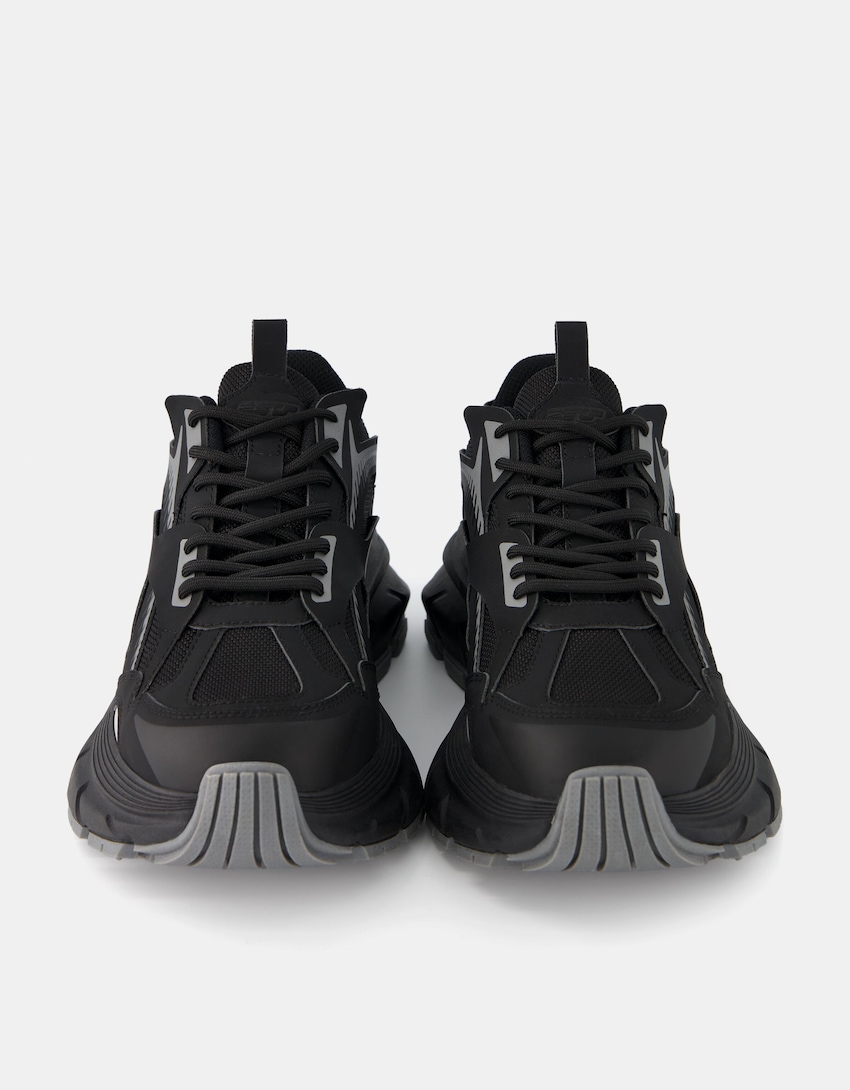 Men’s multi-piece trainers-BLACK-2