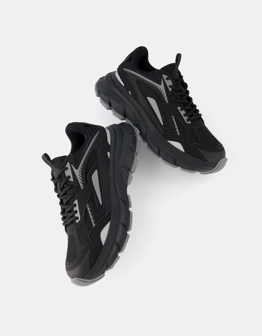 Men’s multi-piece trainers-BLACK-4