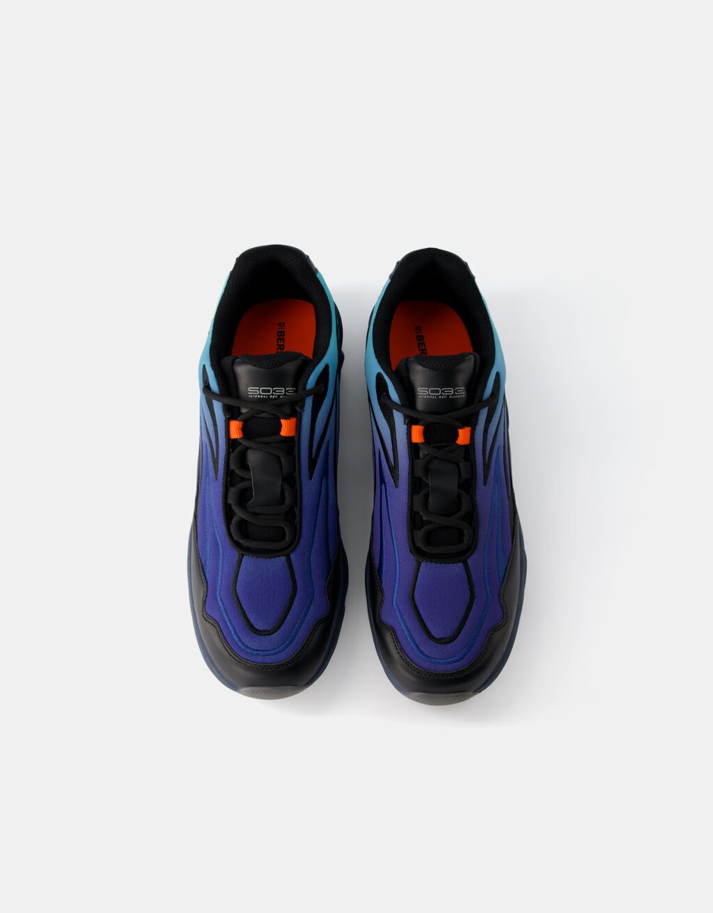 Deportivas suela tacos-Azul-5