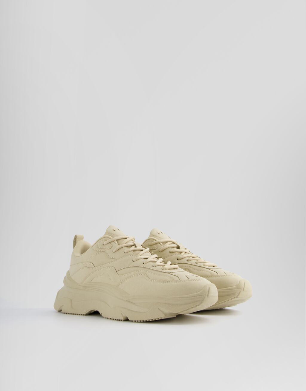 Chunky 2025 cream trainers