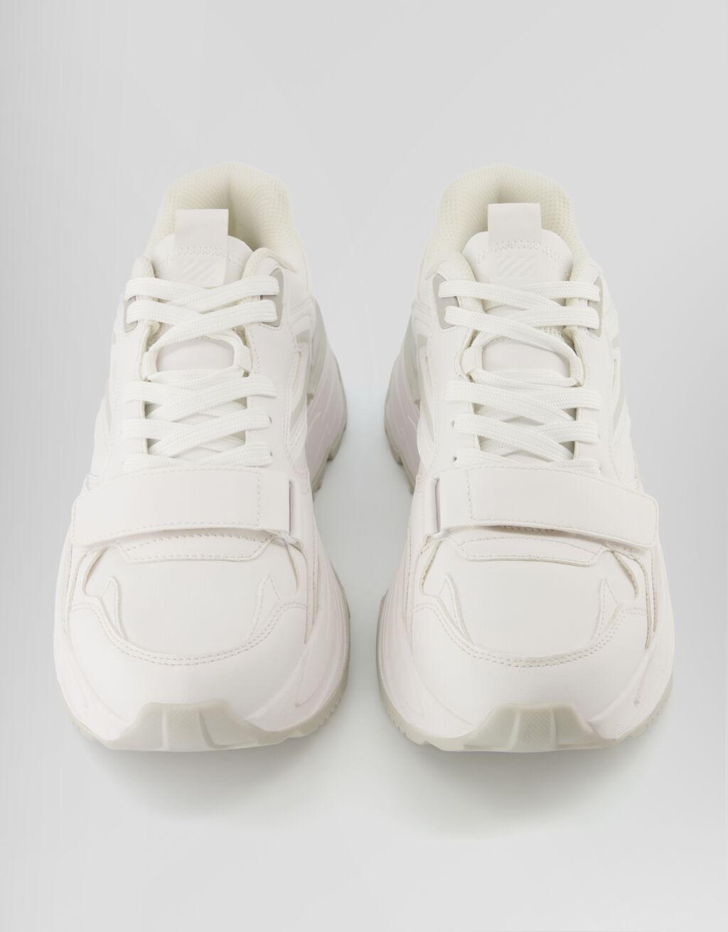 Sapatilhas volume sola XL pormenor tira homem-Branco-4