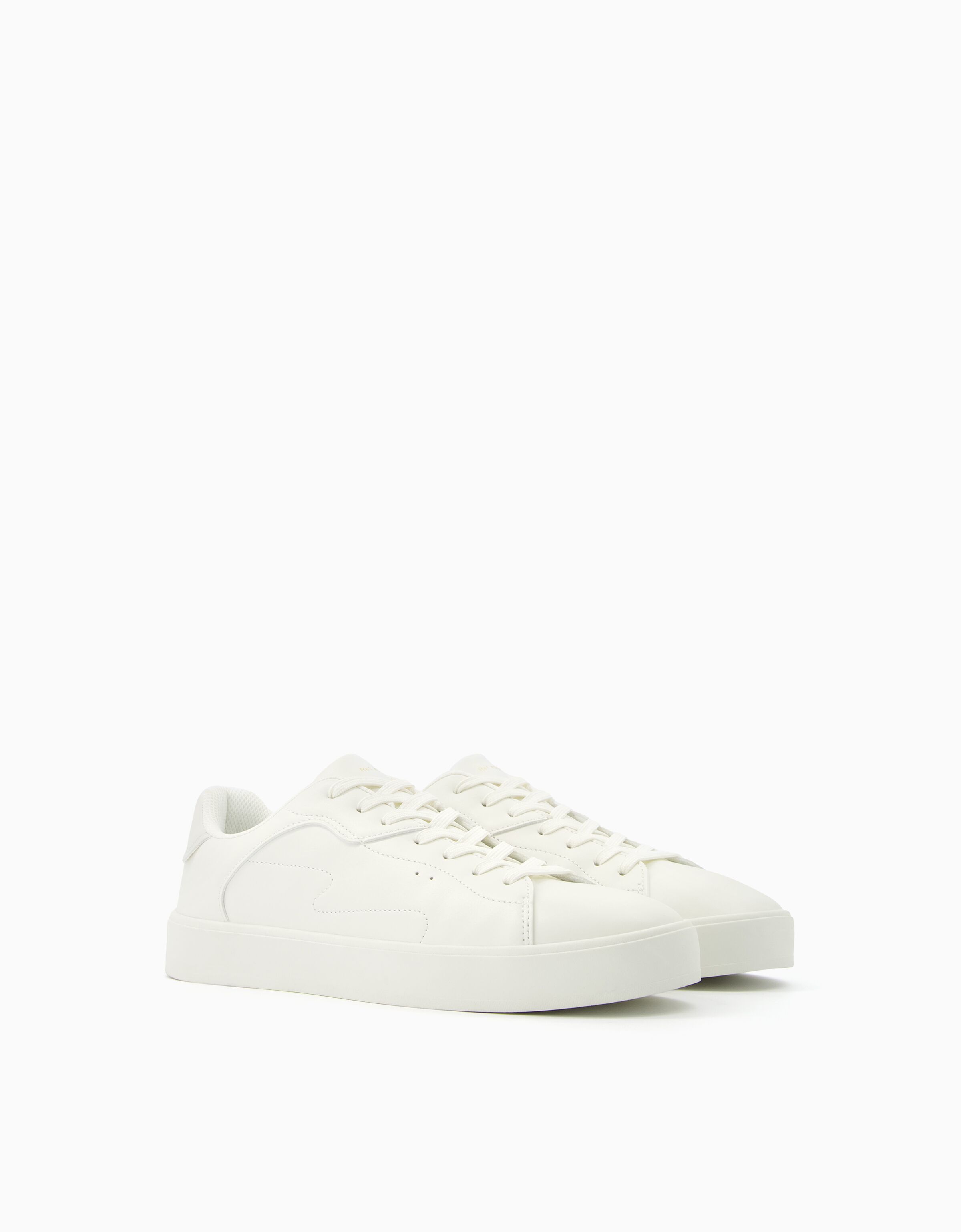 Men s monochrome sneakers. Shoes Men Bershka