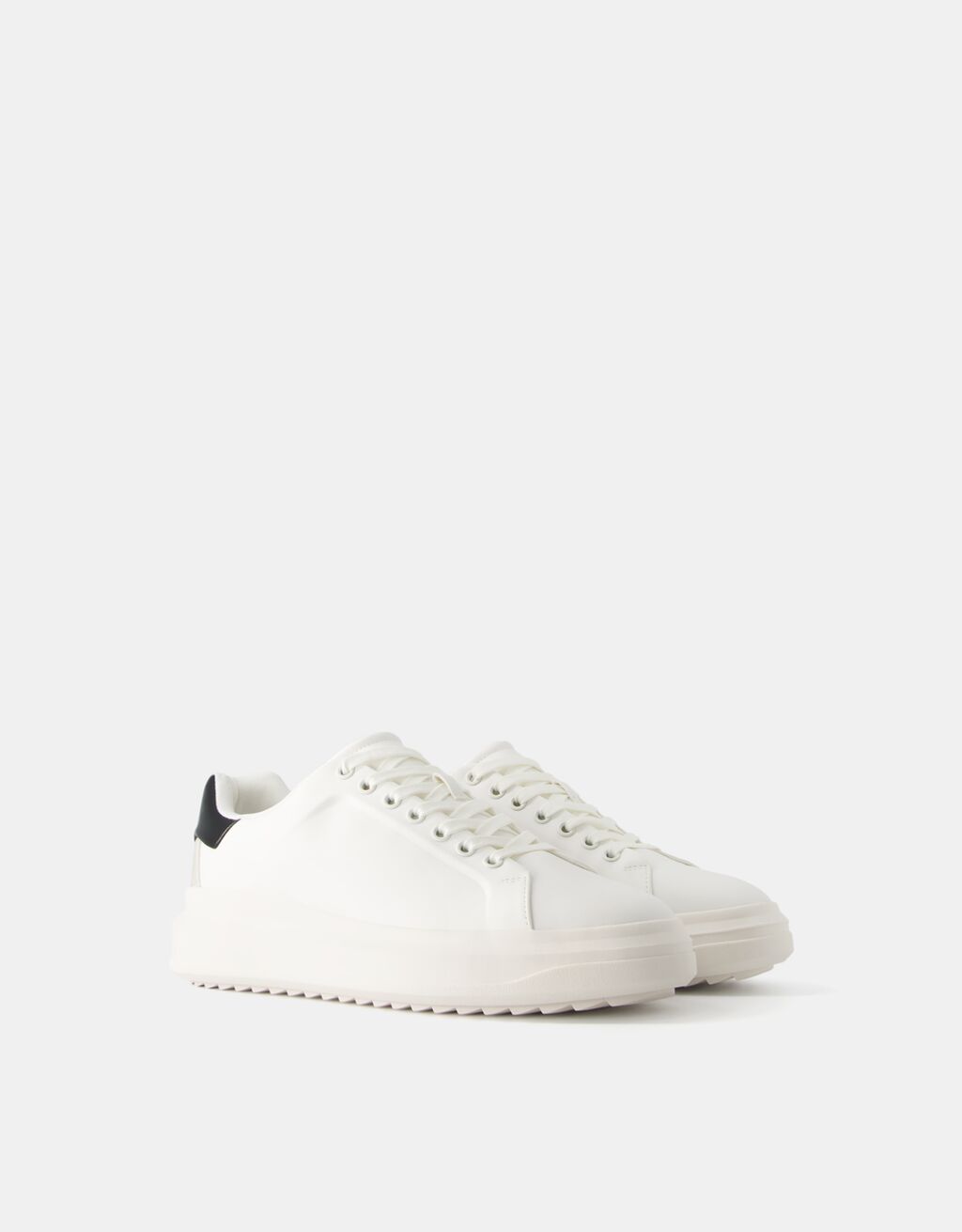 Sapatilhas volume pormenor gravação animal homem-Branco-0