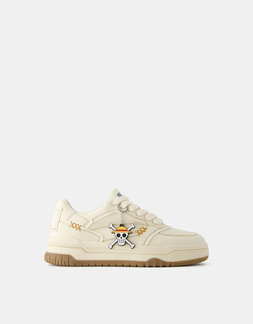 حذاء رياضي وان بيس تزلج بتفصيل سلسلة مفاتيح-رملي-5