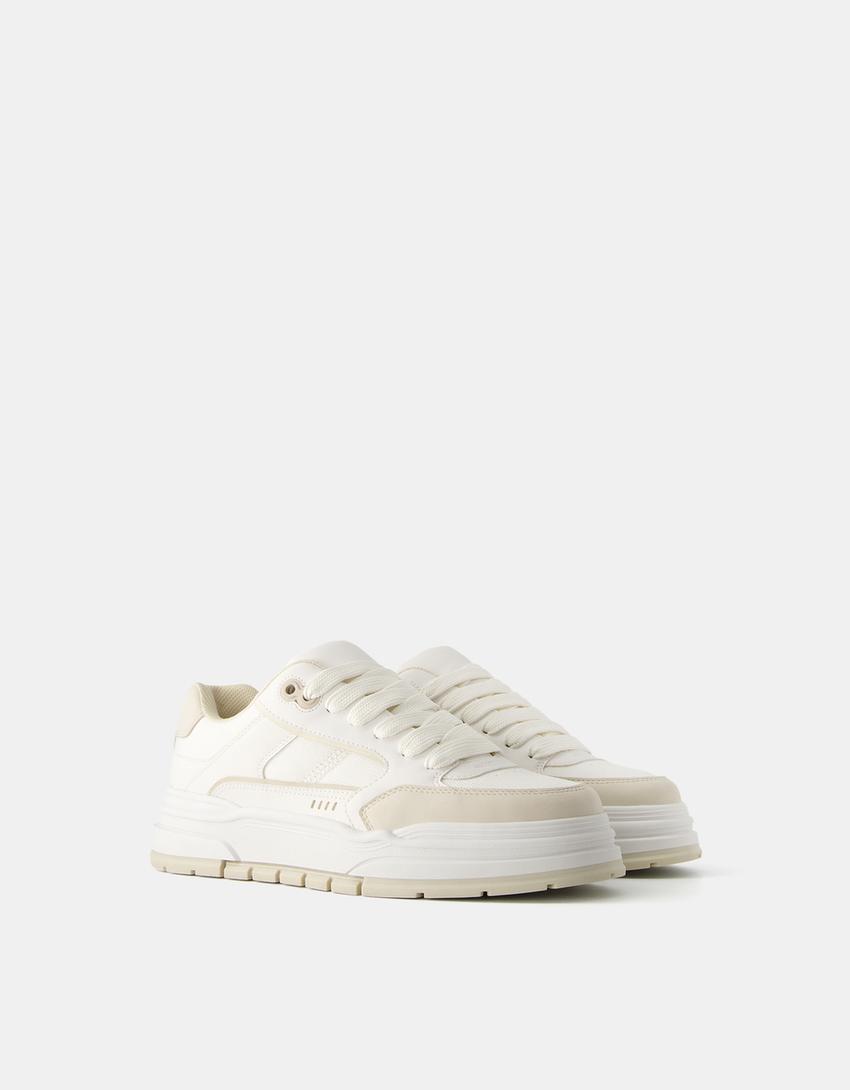 Baskets skate-Blanc-0