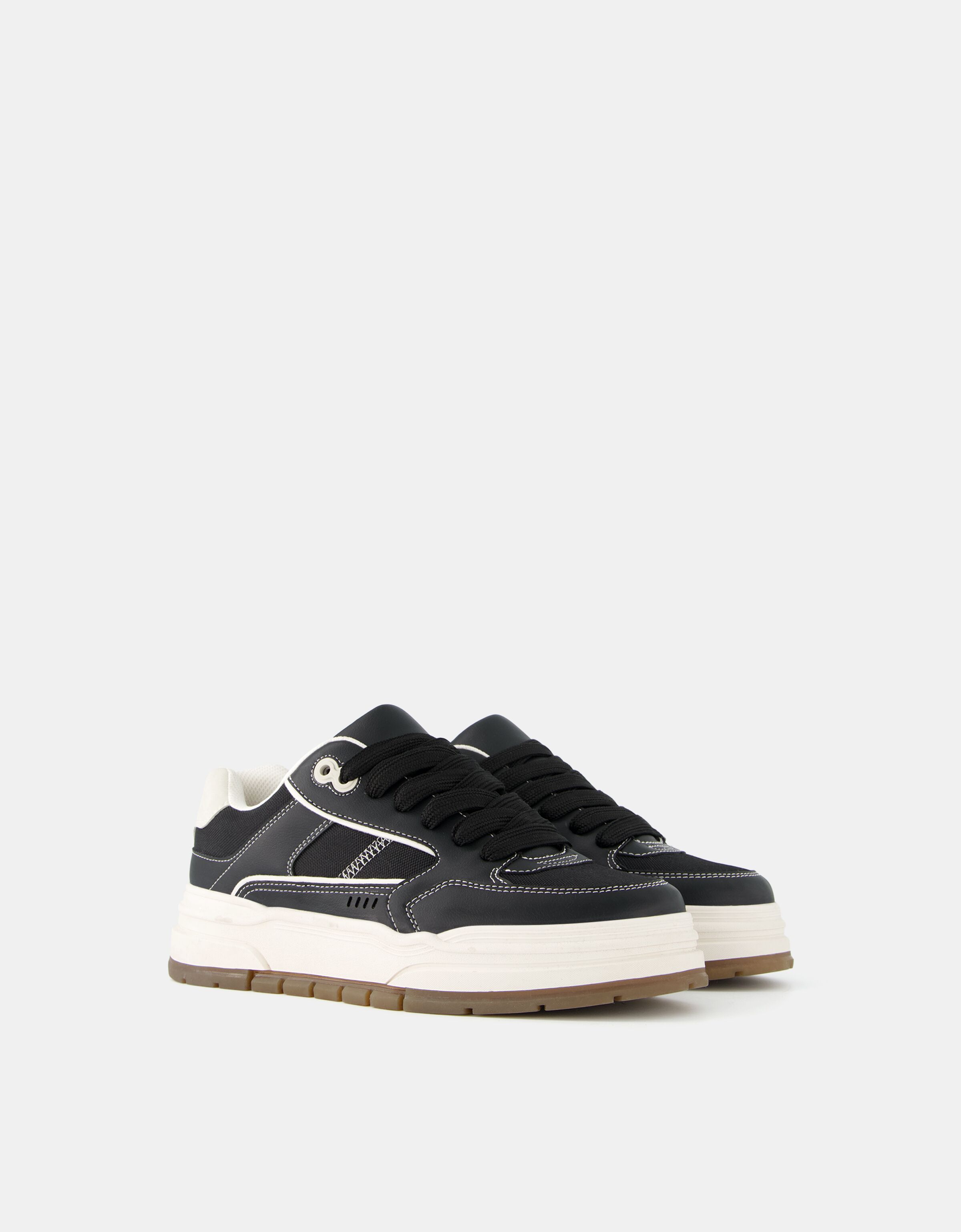 Sneakers type skate homme Homme Bershka