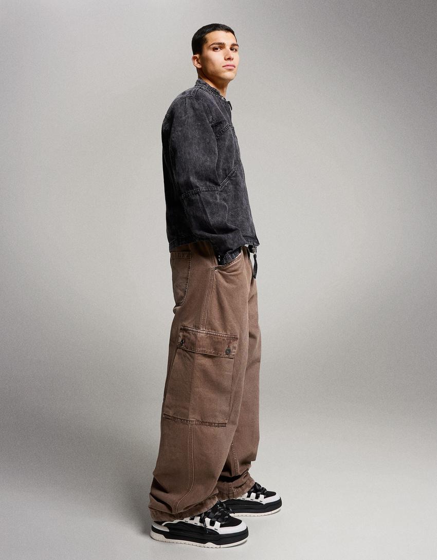 Baskets volume type skate homme-Multicouleur-1