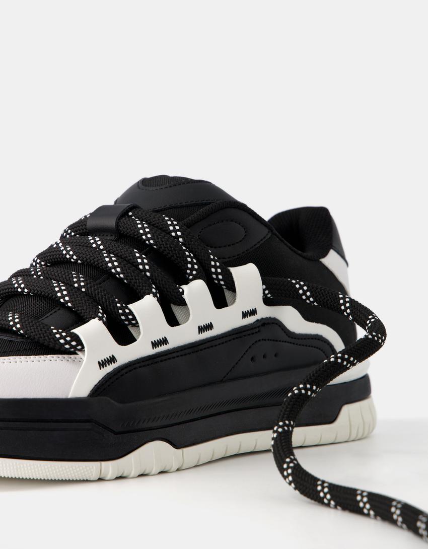 Baskets volume type skate homme-Multicouleur-3