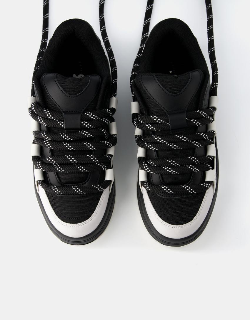 Baskets volume type skate homme-Multicouleur-5