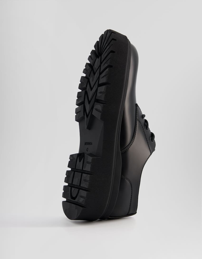 Men’s derby shoes-BLACK-2
