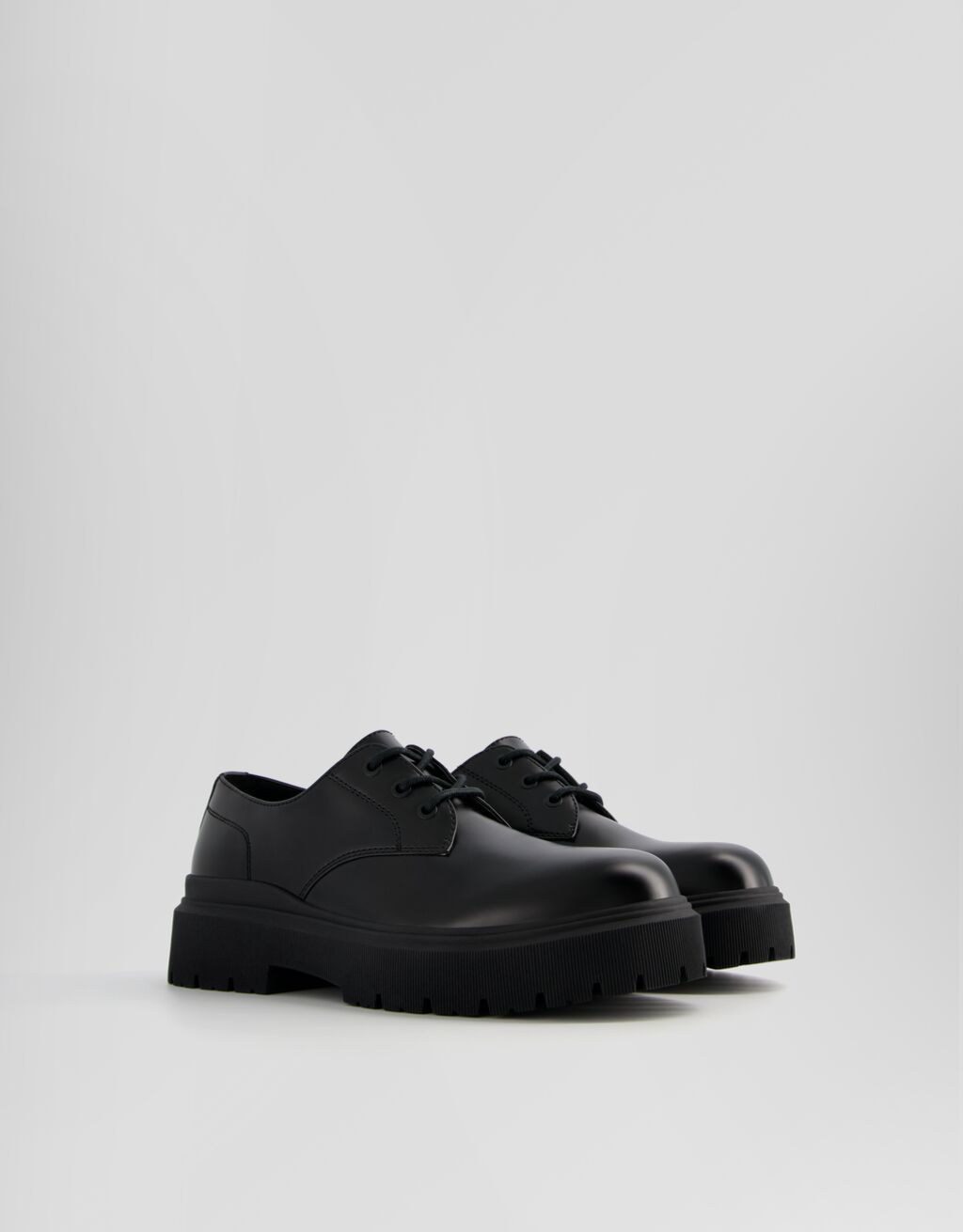 Men’s derby shoes-BLACK-0