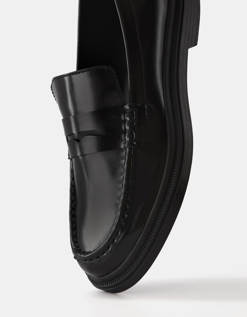 Mocassins patte homme-Noir-2