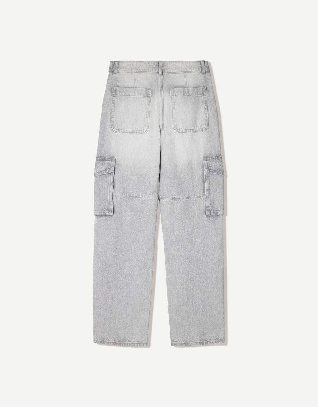 Jean cargo straight-Gris-4