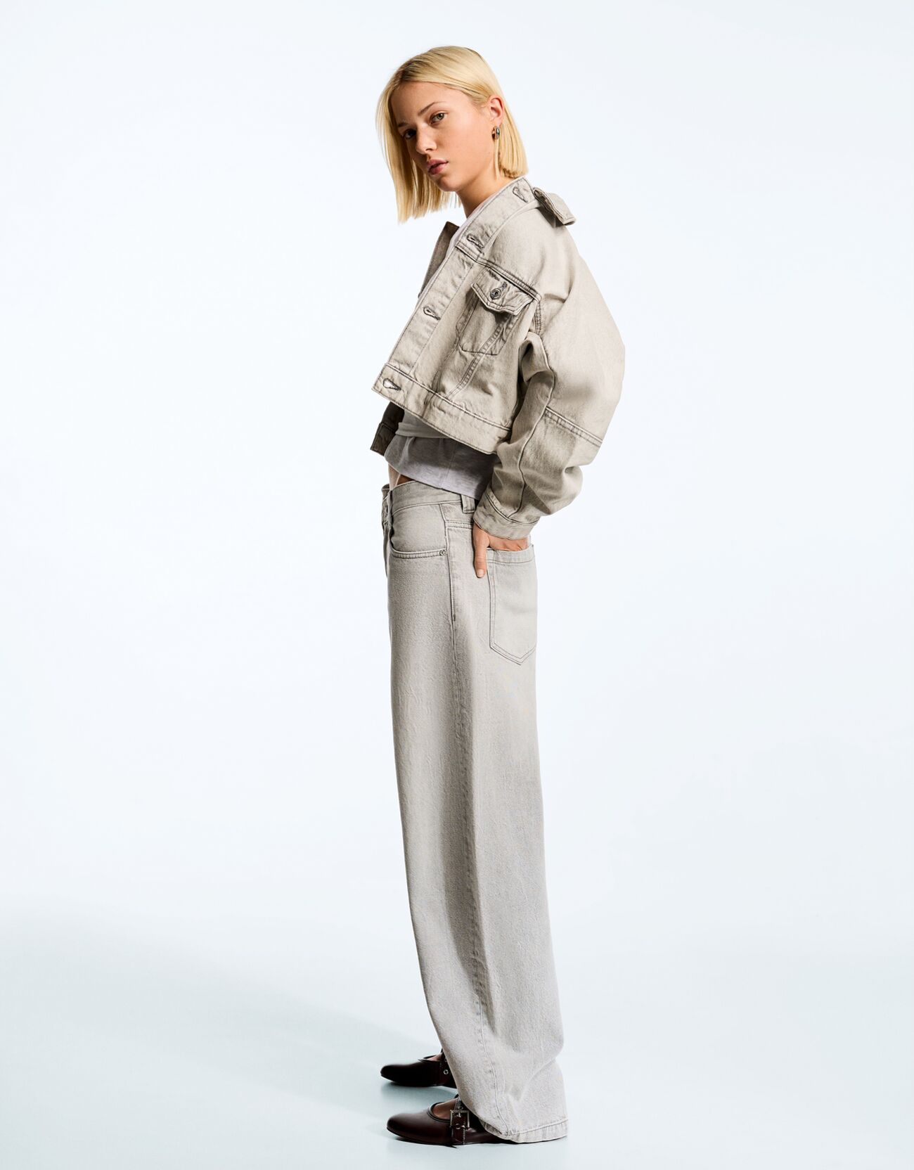 Baggy barrel jeans
