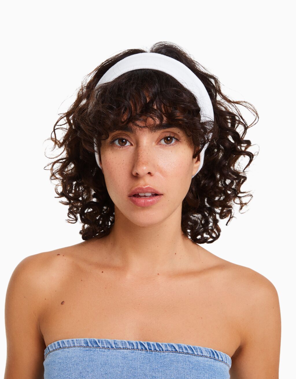 Pack of 2 plain headbands-Black-3