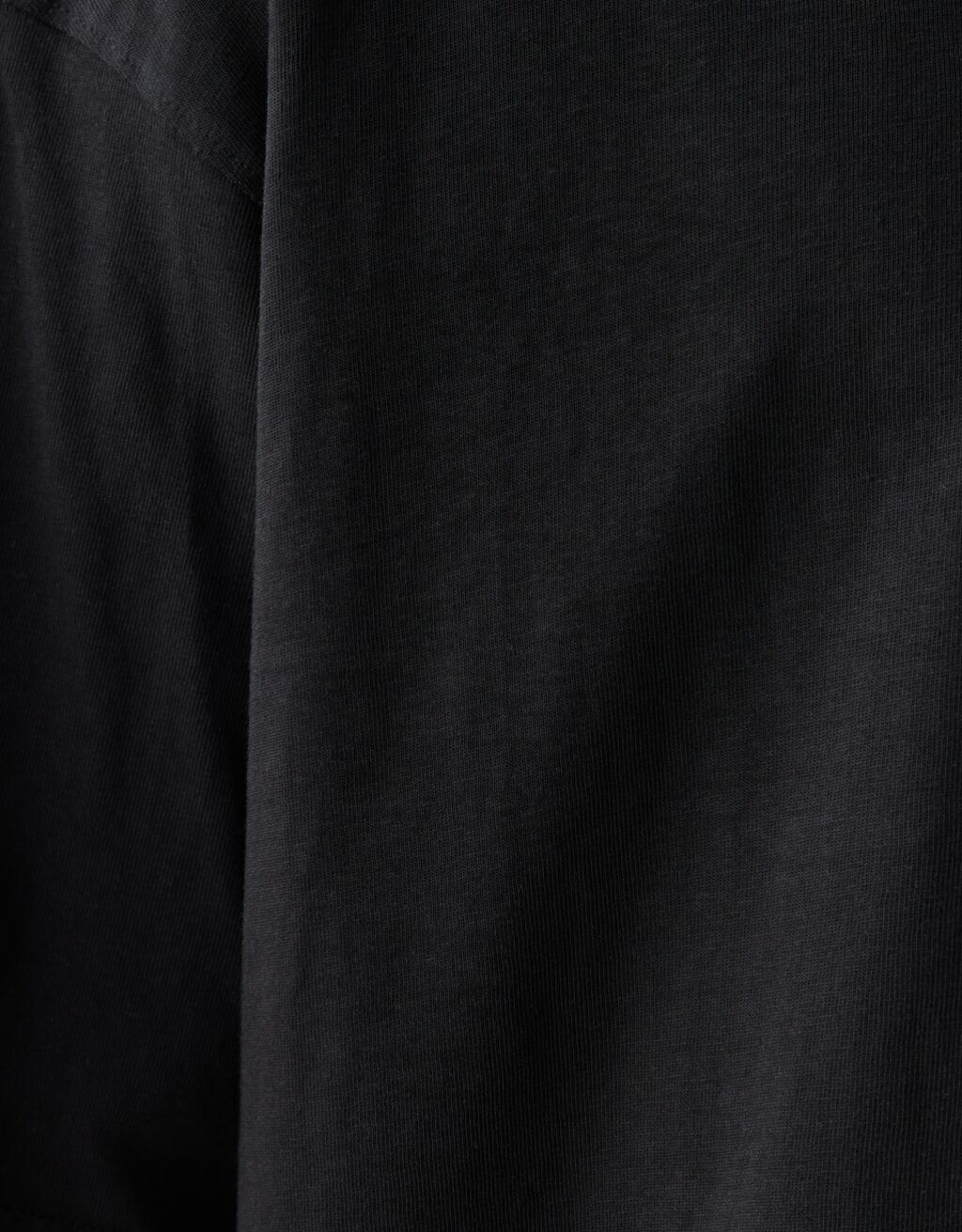 Oversized short sleeve T-shirt-Black-5