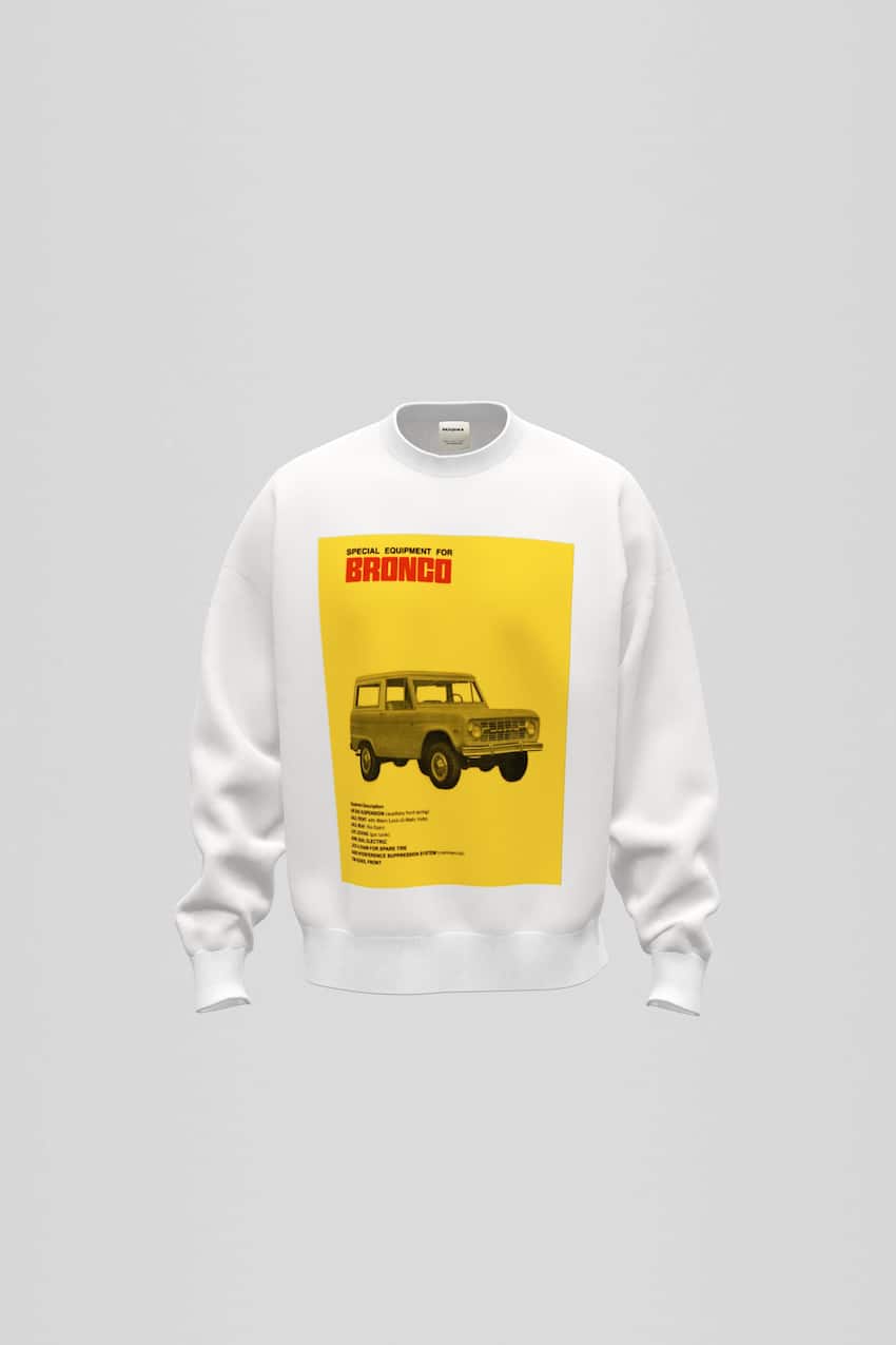 Ford plush sweatshirt-White-0