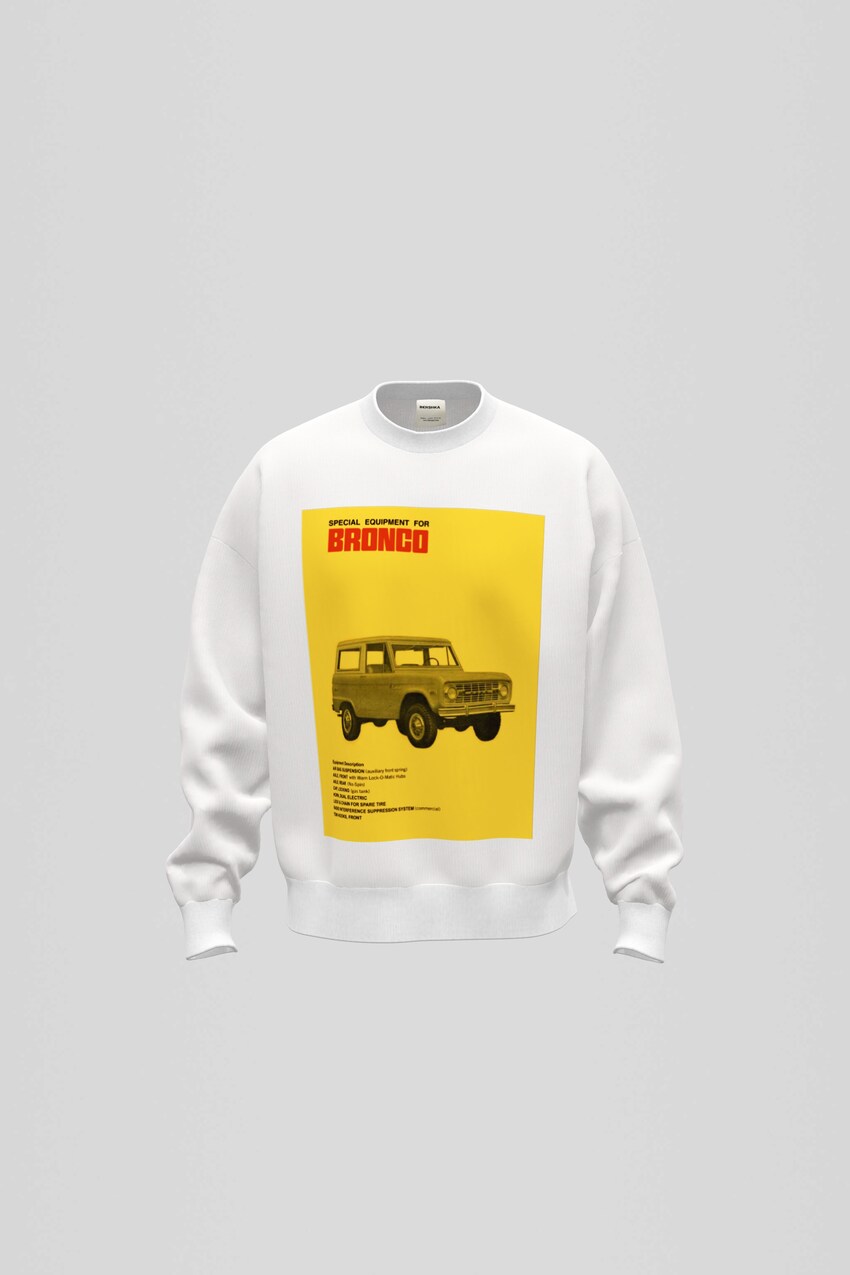 Ford plush sweatshirt-White-0