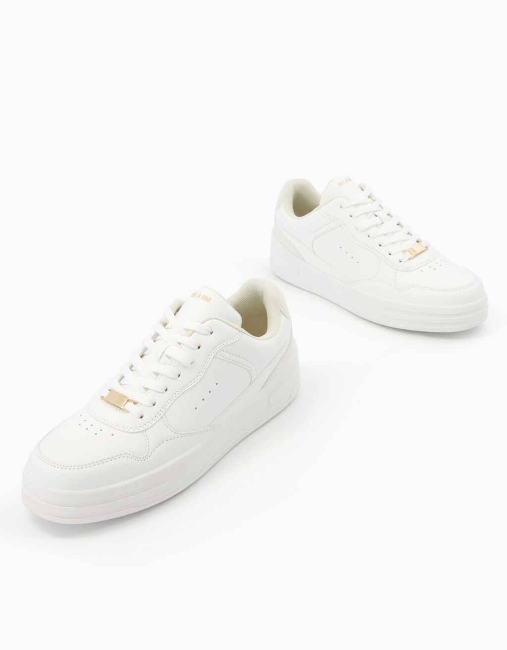 Baskets avec motifs-Blanc-2