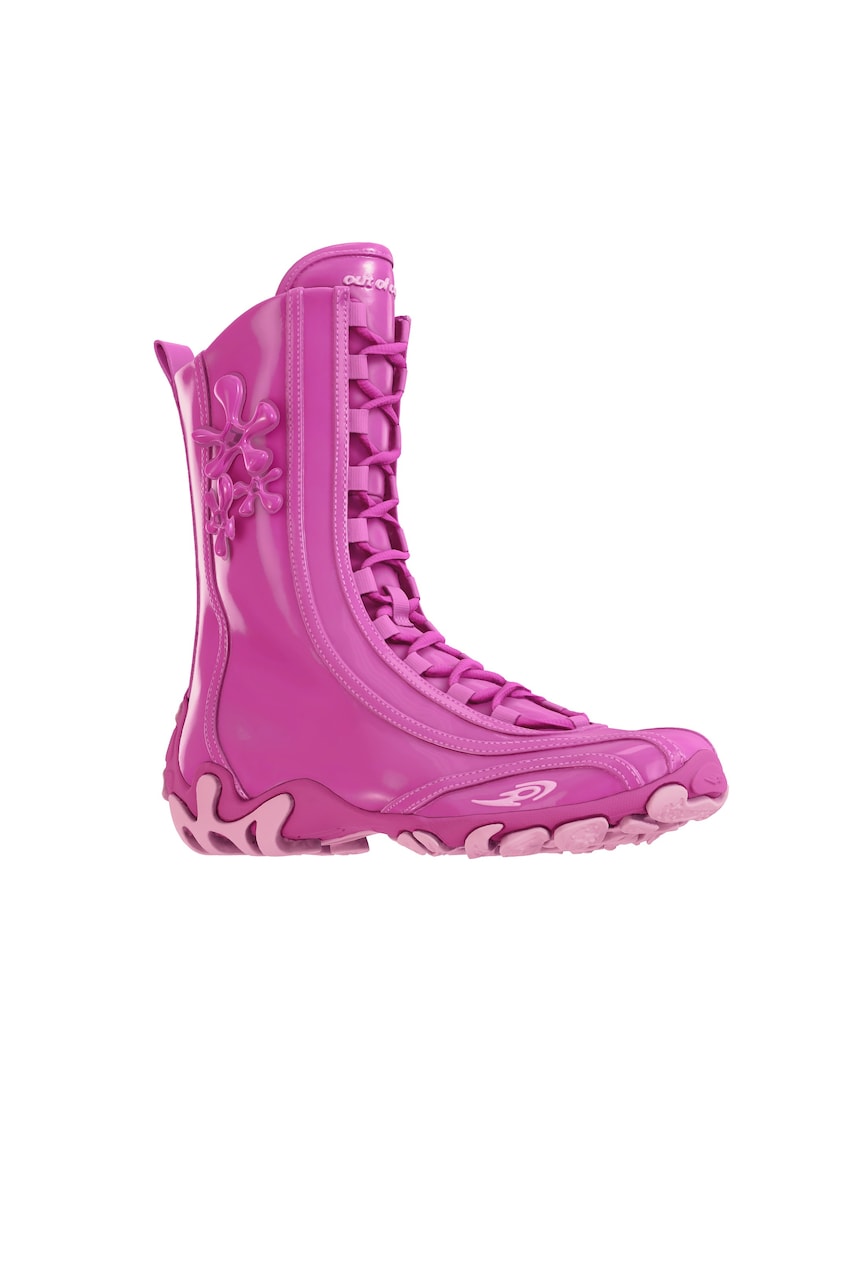 Boxschuhe ohne Kern-Rosa-5