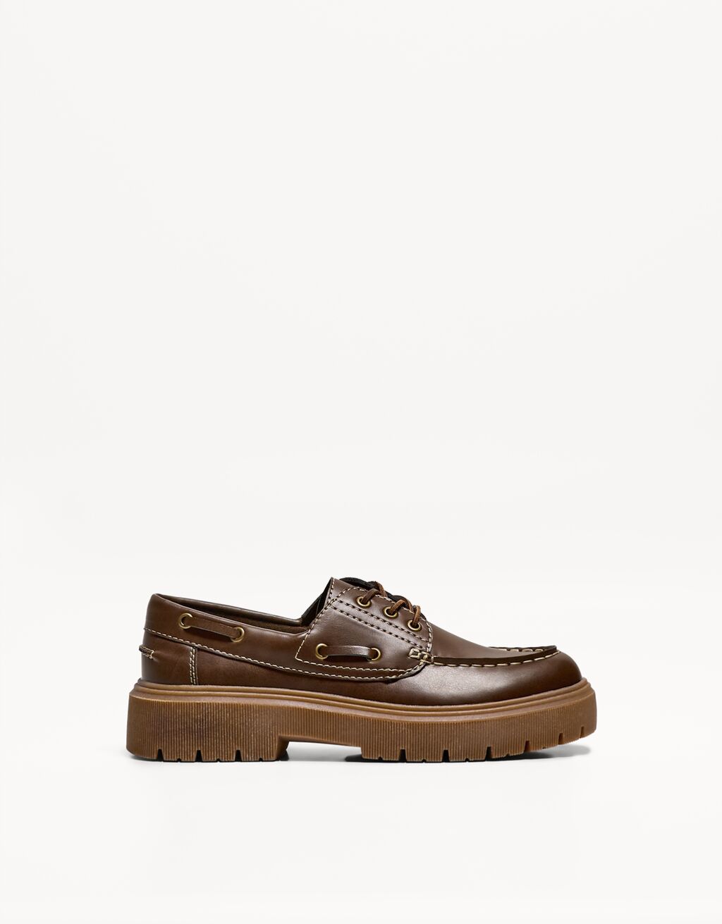 Mocassins bateau-Marron-0
