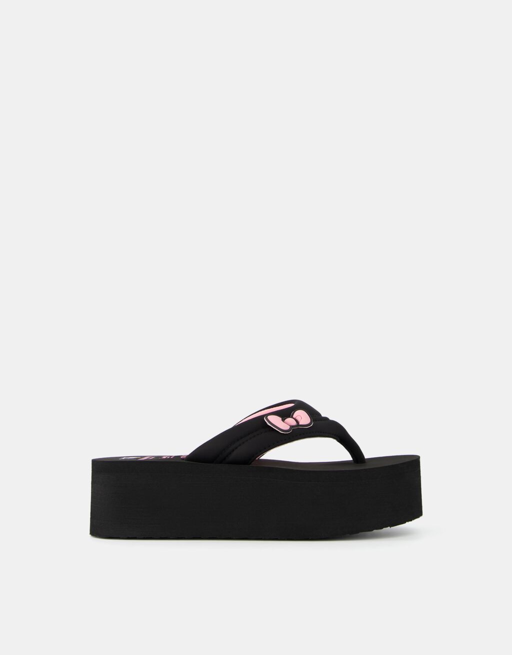 Sandales Hello Kitty Mania matelassées plateforme-Noir-4