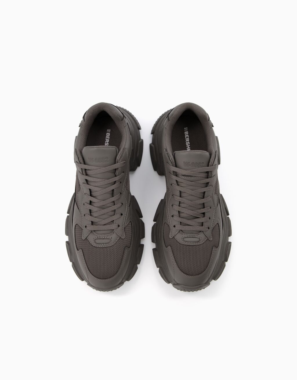 Sneakers mesh homme-Gris-4