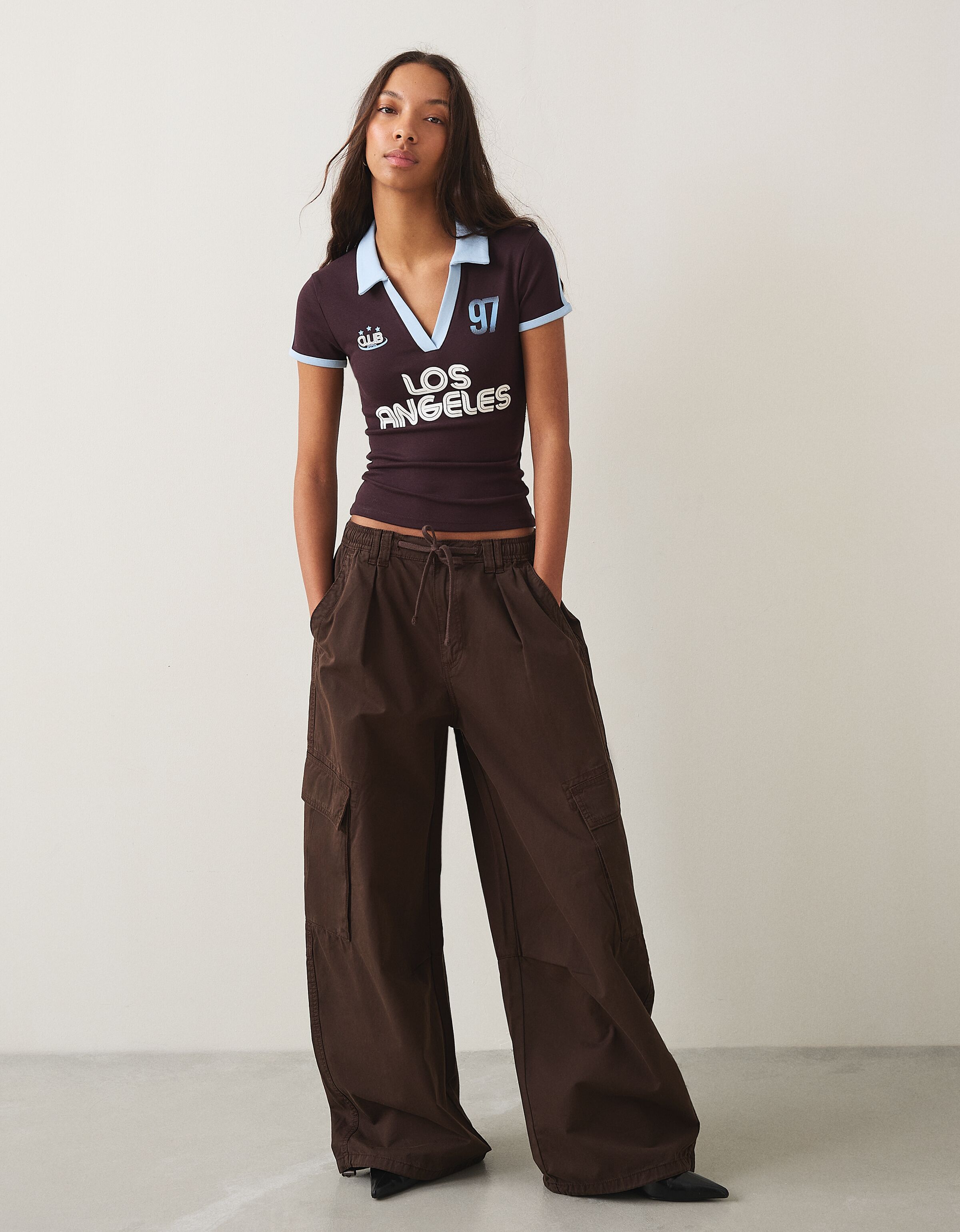 Spodnie cargo parachute