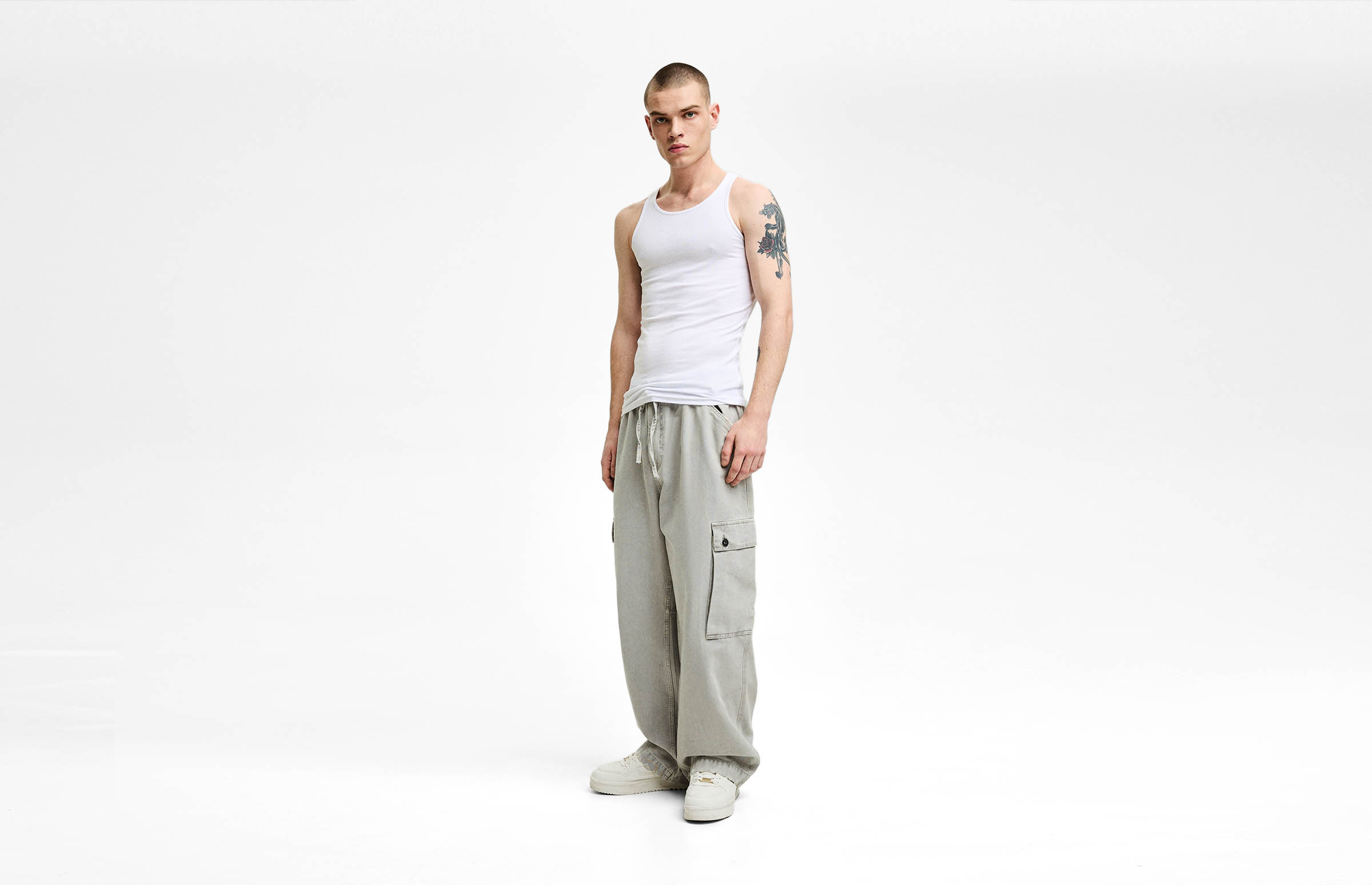 Besmettelijk bijzonder Glans Pantalons pour Homme | Nouvelle Collection | Bershka