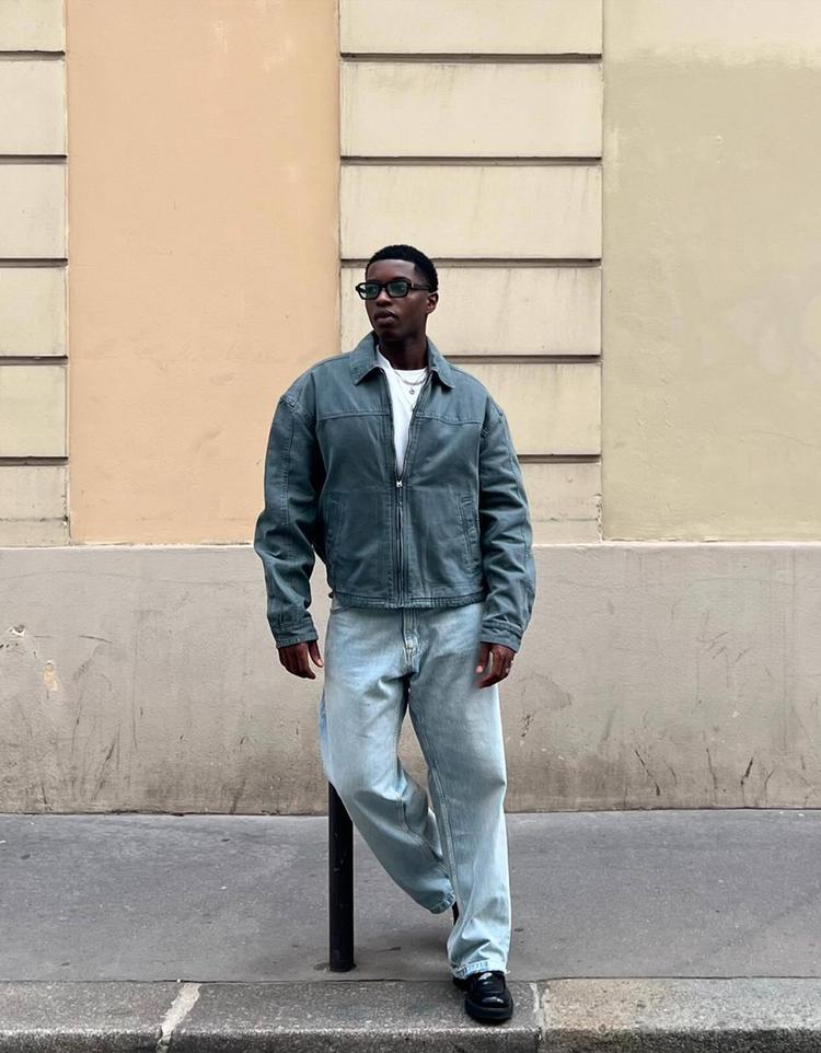 chaqueta bershka reflectante hombre