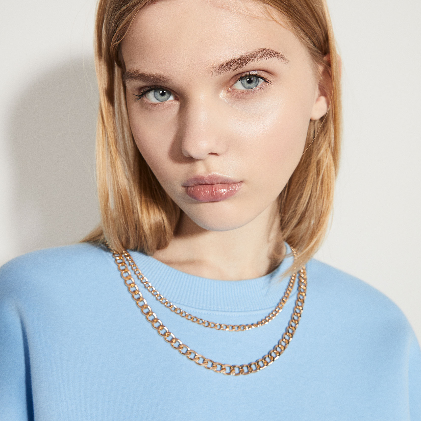 Libra zodiac necklace - Woman | Bershka