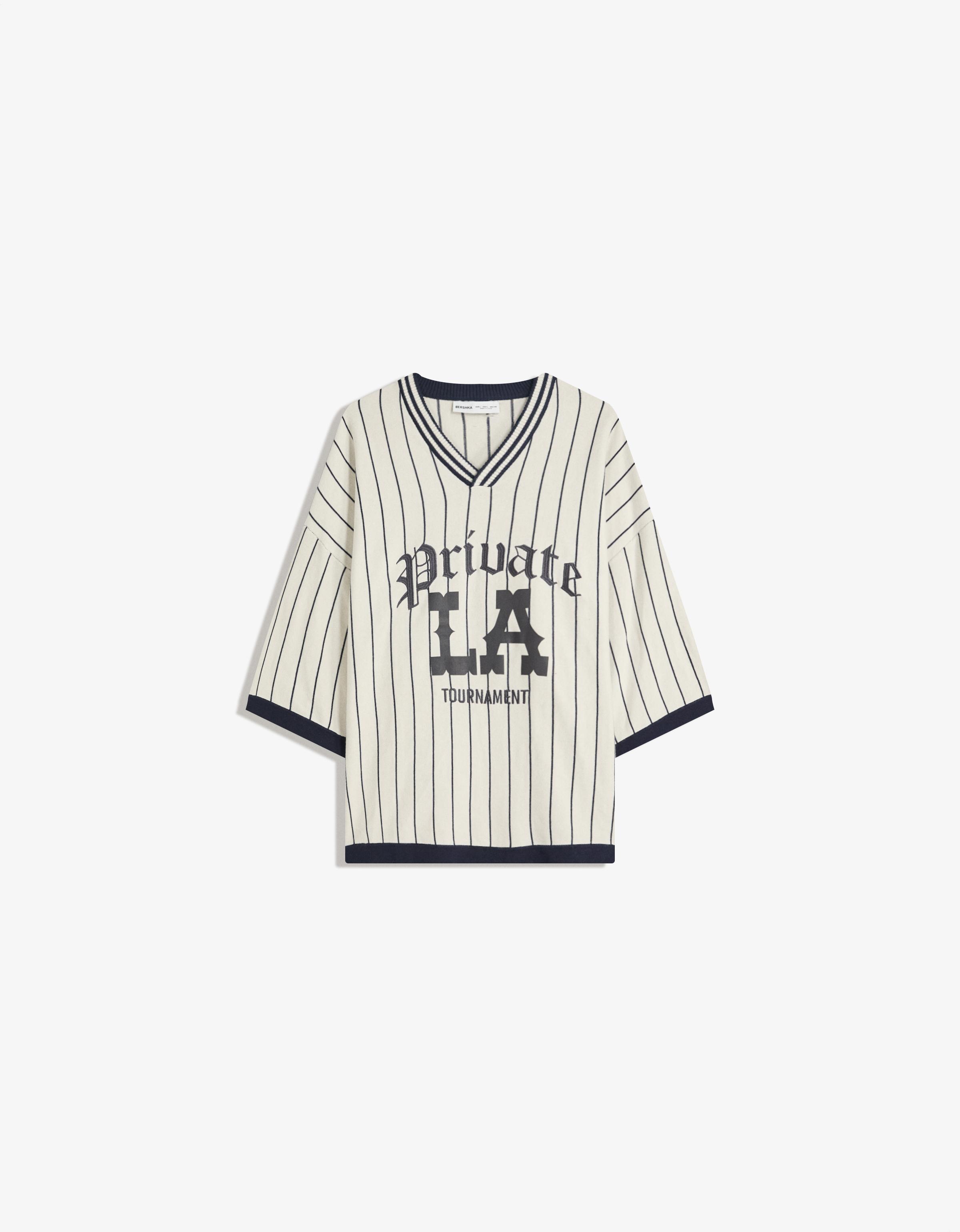 Bershka Sportliches T-Shirt Mit Kurzen Ärmeln Herren Xs Grbrochenes Weiss