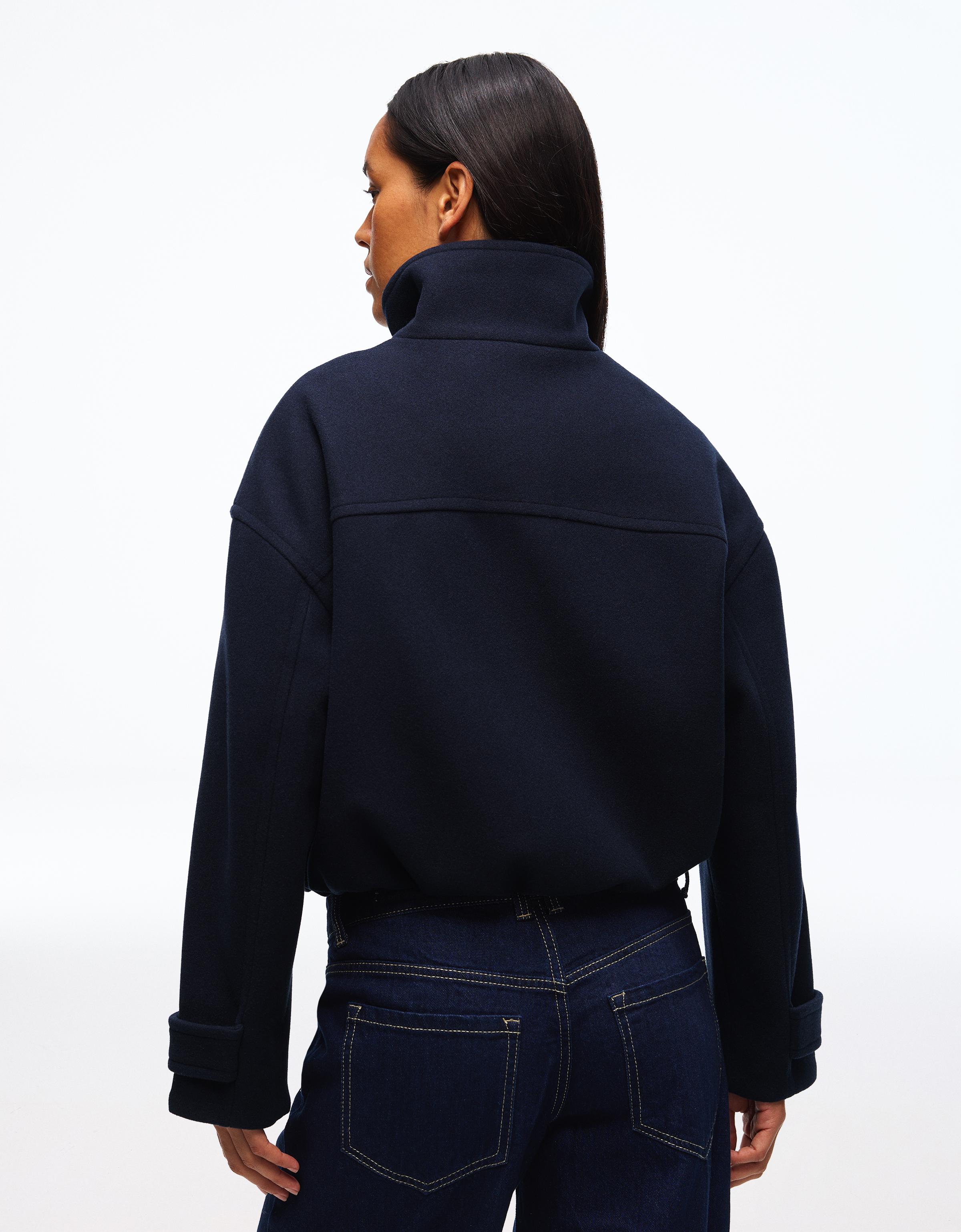 Soft touch jacket — Navy