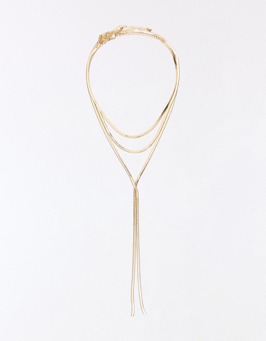 Collier multi-chaînes-Or