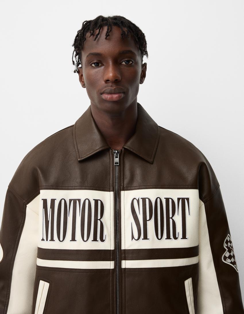 Rosa Bershka Chamarra Cazadora Mujer Bershka Cazadora Rosa M