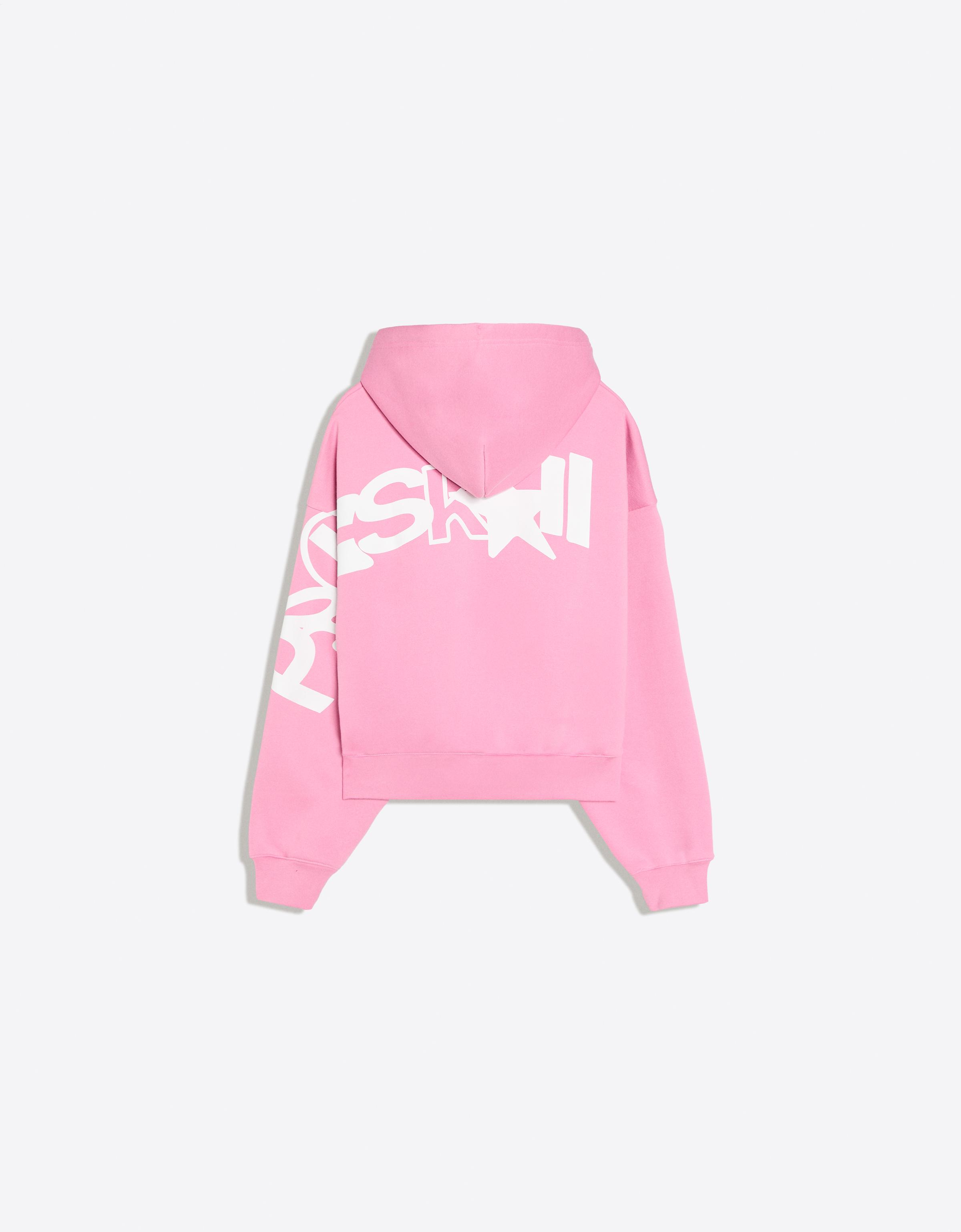 Printed hoodie — Pink