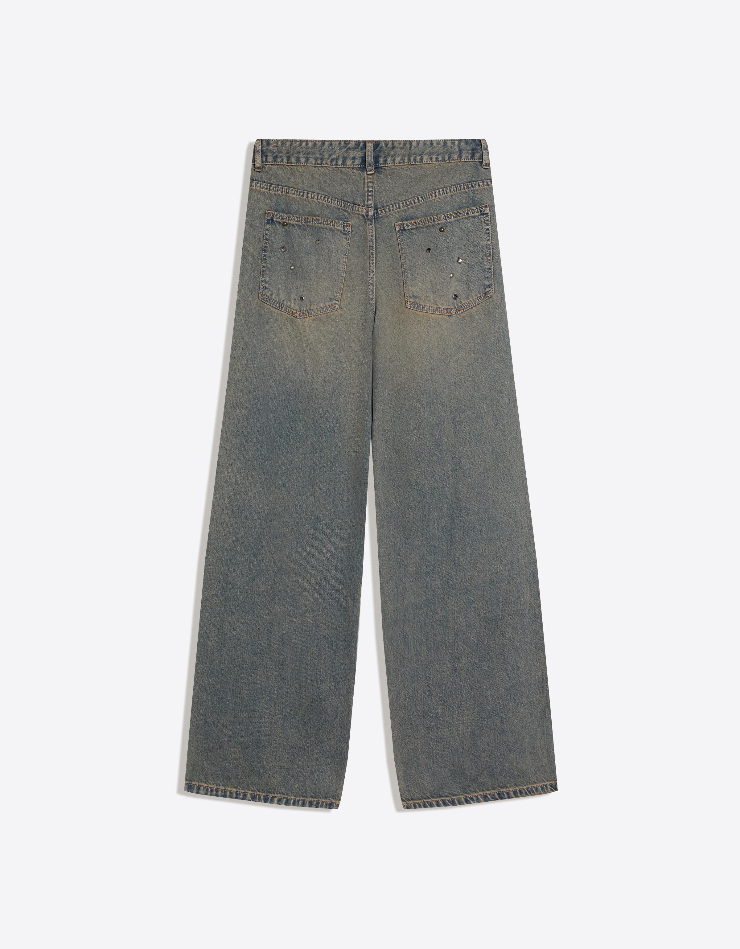 Düşük bel boyfriend jean - Görsel 4