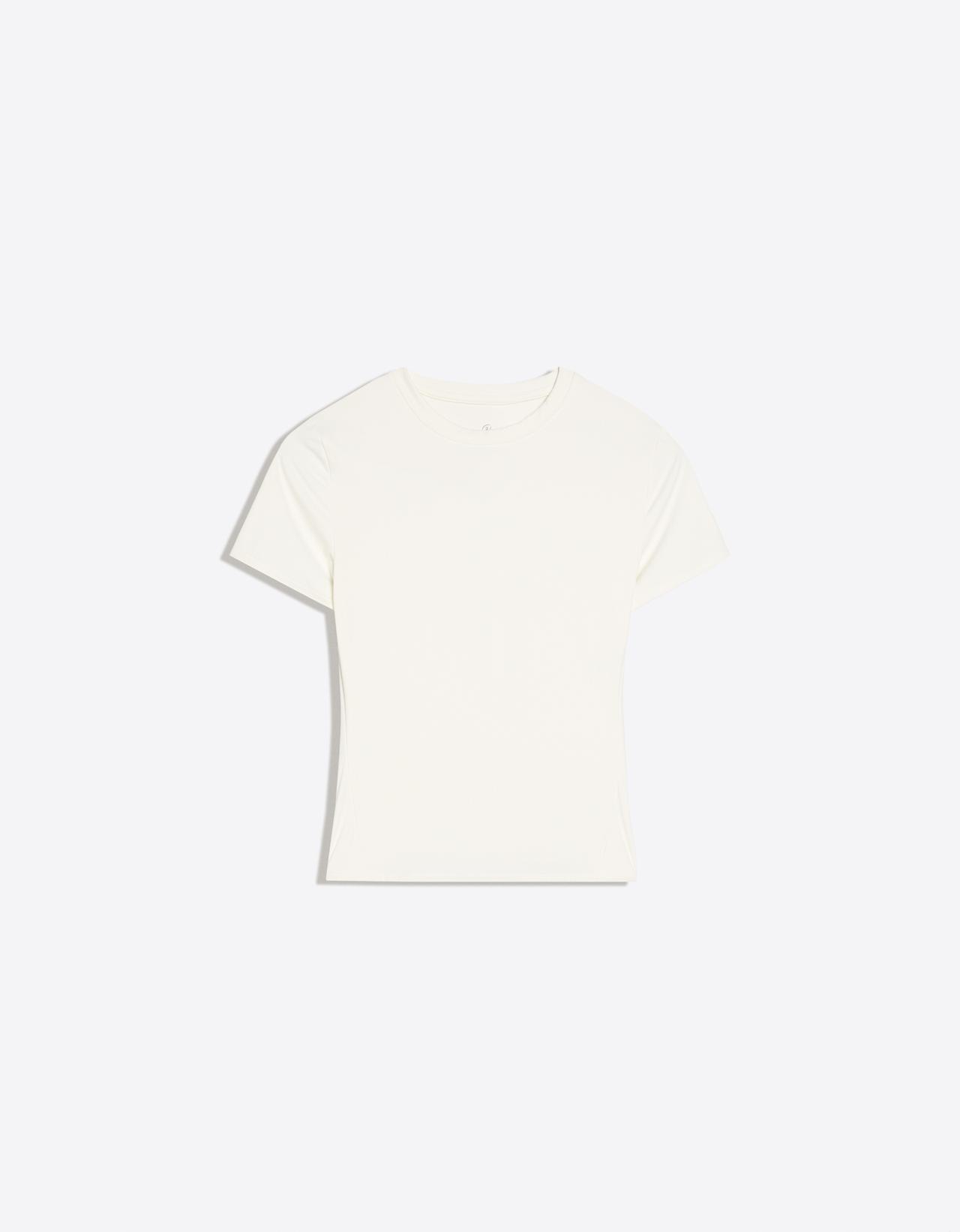 Short sleeve technical fabric breathable & quick-dry T-shirt — Oats