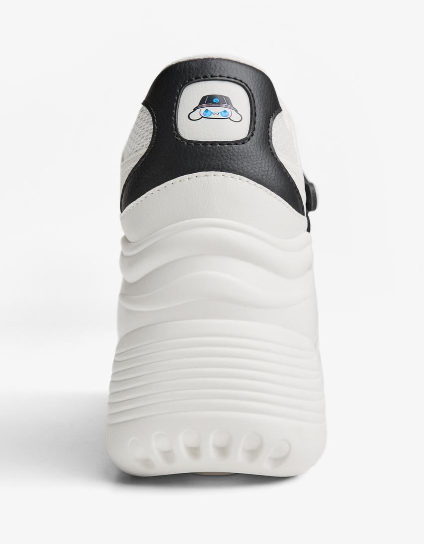 Cinnamoroll platform trainers-WHITE