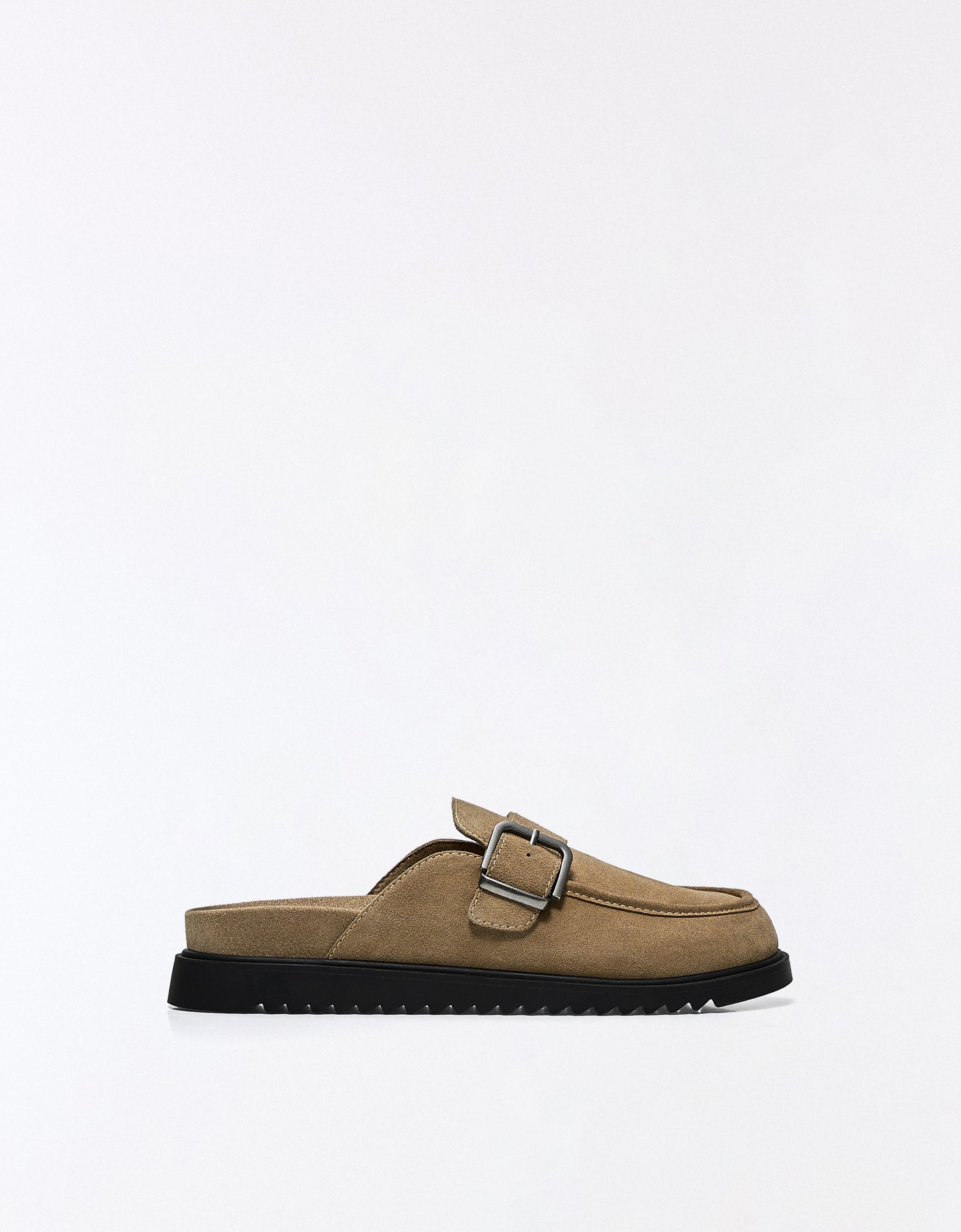 Buckle clogs — SAND