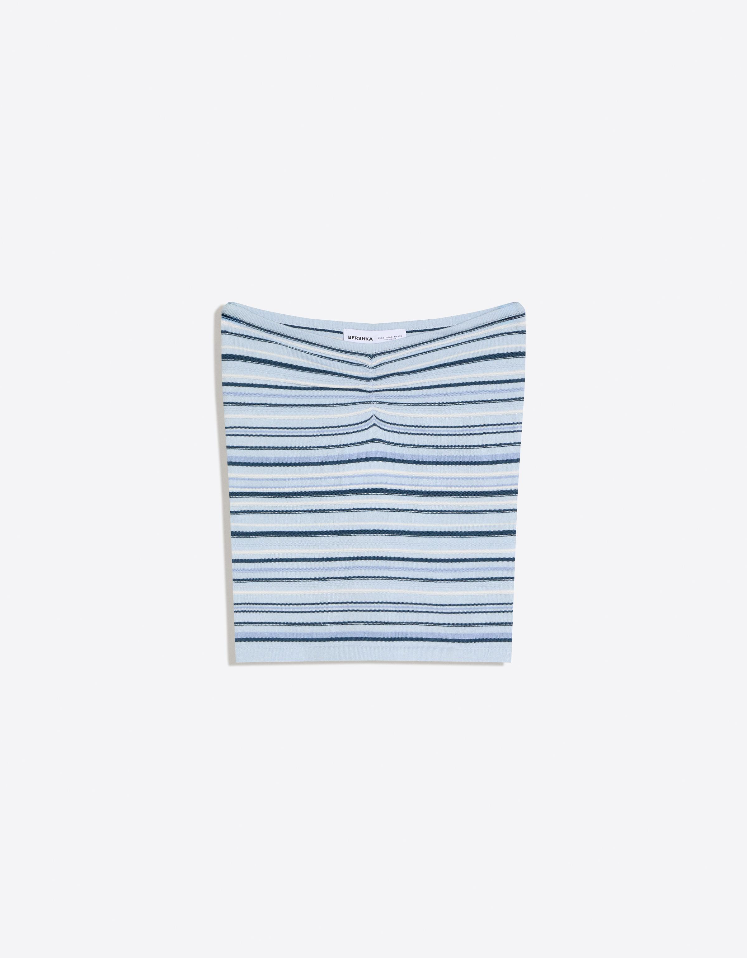 Çizgili bandeau top - Görsel 38