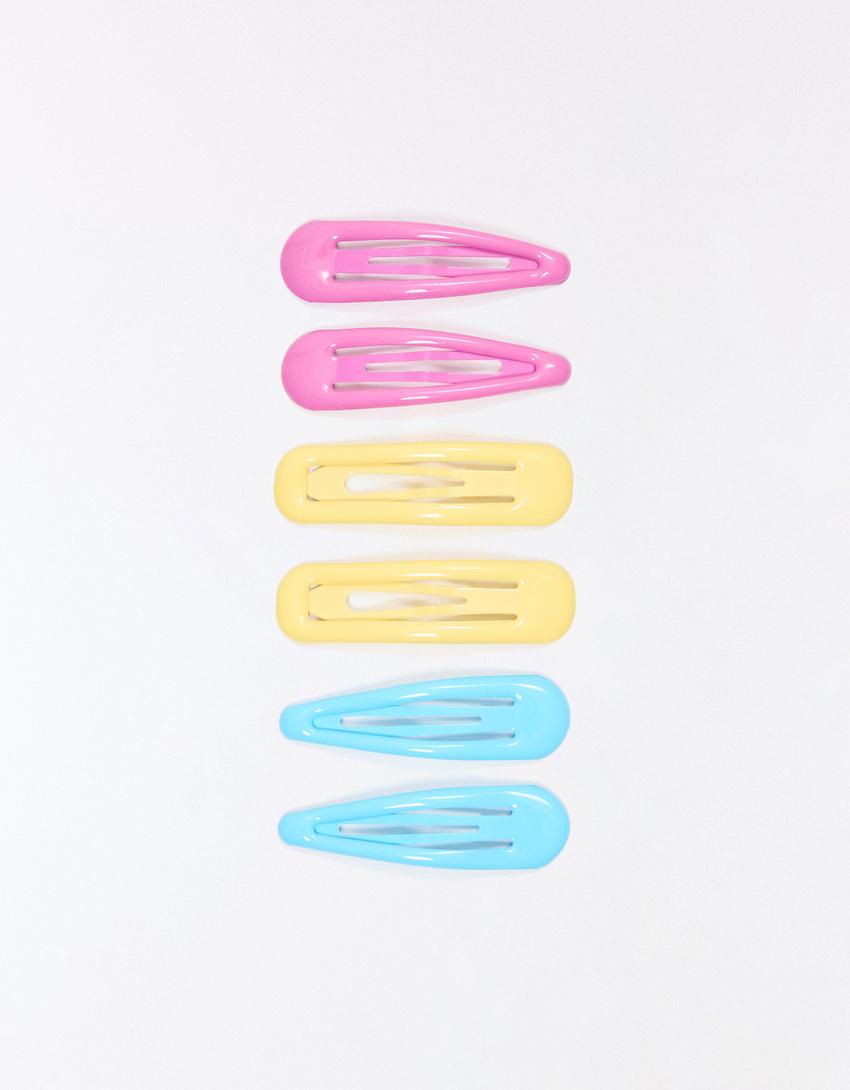 Pack 3 clips-Amarillo