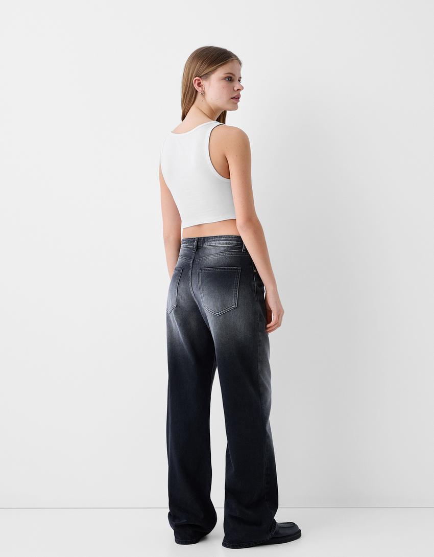 Strappy crop top-Off white-1