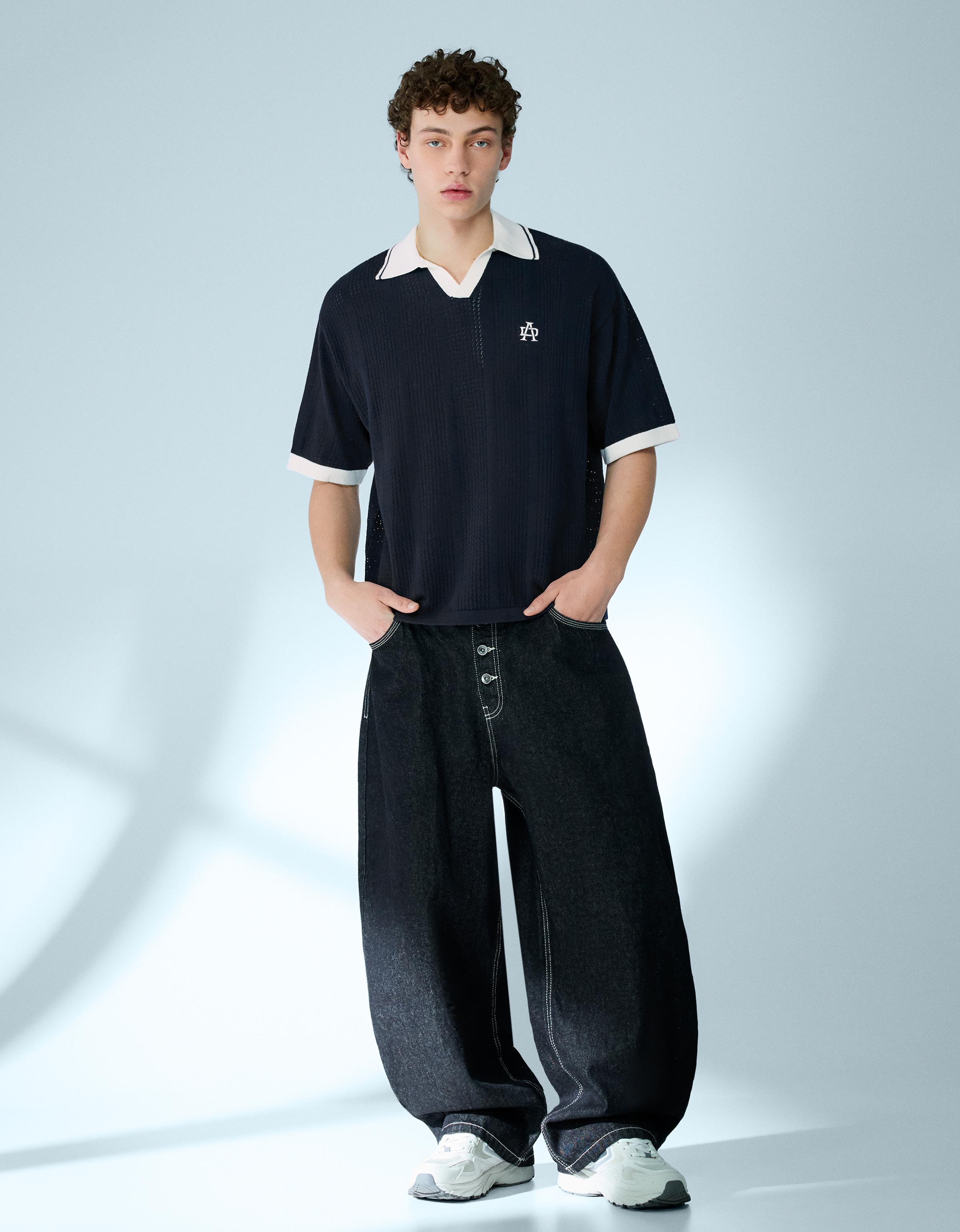 Kısa kollu baskılı polo - Görsel 72