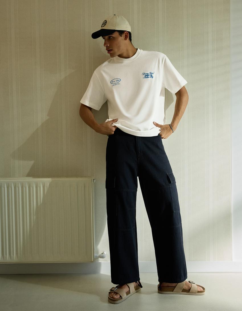Short sleeve T-shirt-Off white